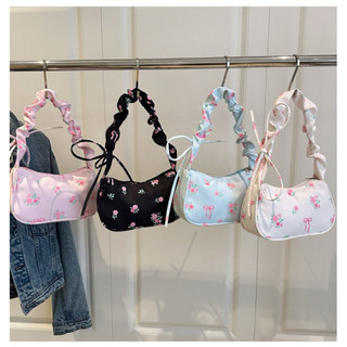 TAS BAHU BUNGA ROSE PITA COQUETTE AESTHETIC / TAS KETIAK WANITA BUNGA PITA CANTIK
