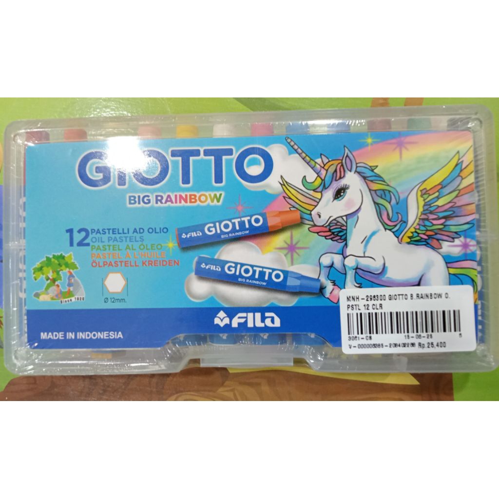 GIOTTO ออยพาสเทล 12 สี