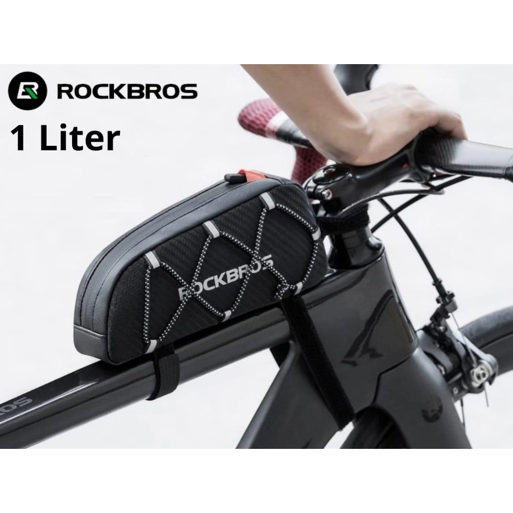 Rockbros 039BK กระเป๋าจักรยานกันน้ํา Top Tube Bag กระเป๋าเฟรมจักรยาน