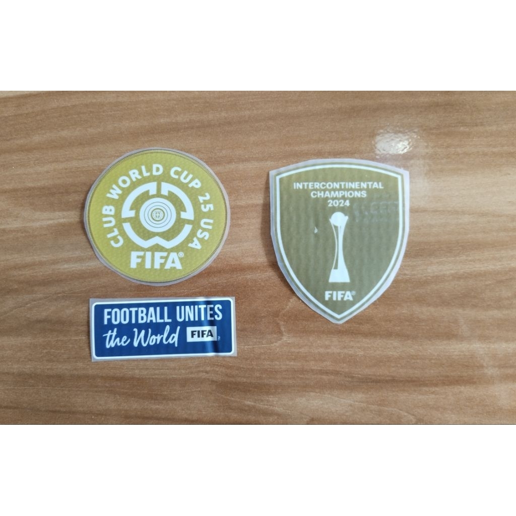WORLD CUP PATCH ON THE CLUB