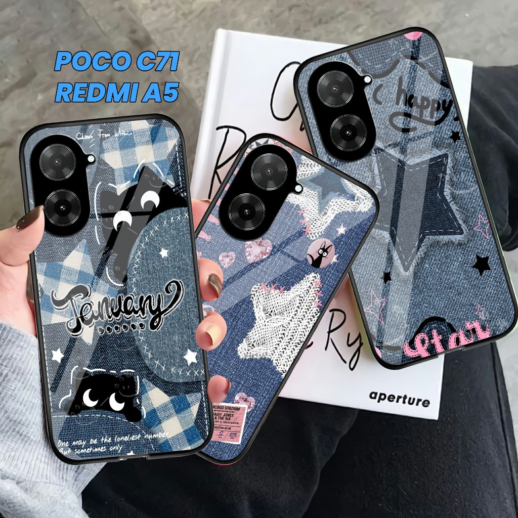 HP Poco C71 Phone Softcase - เคสโทรศัพท์ Poco C71 - เคส Poco - เคสน่ารัก (GM 091)
