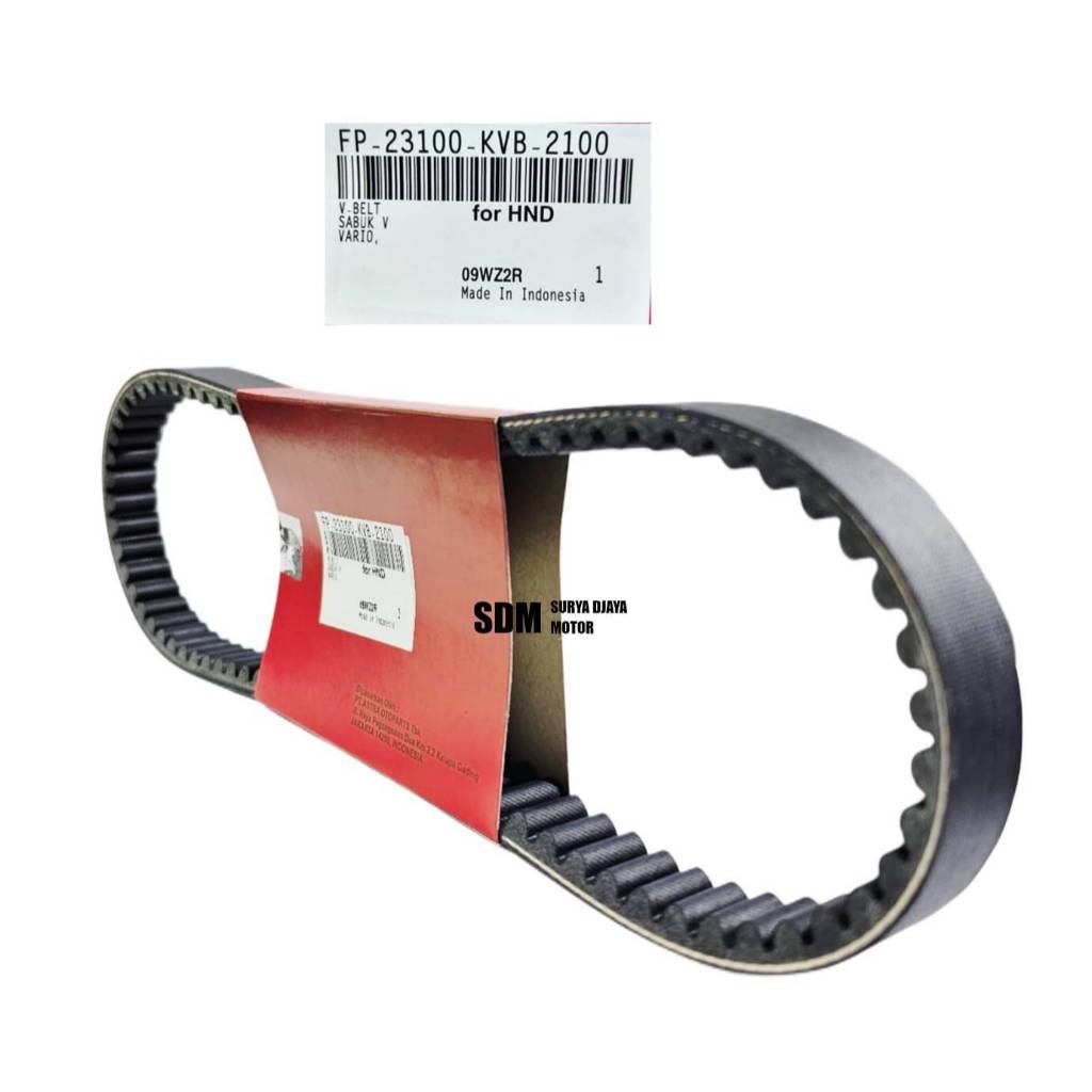 สายพาน V Vbell Vanbelt Only, คาร์บูเรเตอร์ Vario 110, Vario 110 Techno QM Federal FP-23100-KVB-2100