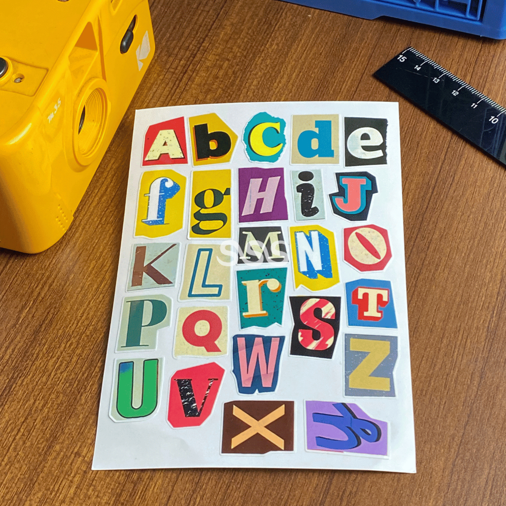 สติ๊กเกอร์ TEXT / สติ๊กเกอร์ Y2K / สติ๊กเกอร์แพ็ค