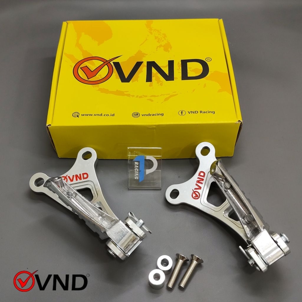 Footstep ขั้นตอนด้านหลัง Non Single Ninja RR SS R 150 VND Exhaust Cobra Original VND Racing