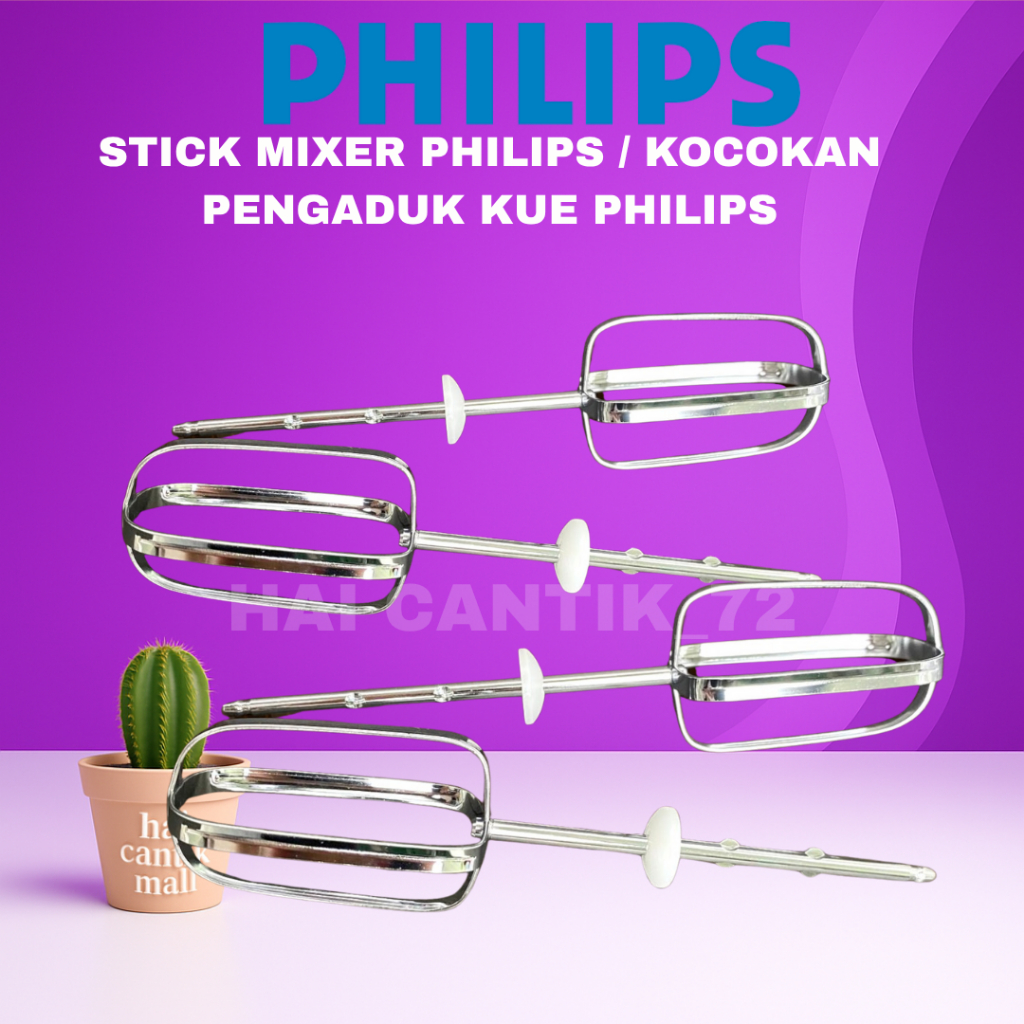 PHILIPS CUCINA MIXER STICK / WHIP – เครื่องผสมแป้งสําหรับทุกสภาพผิว