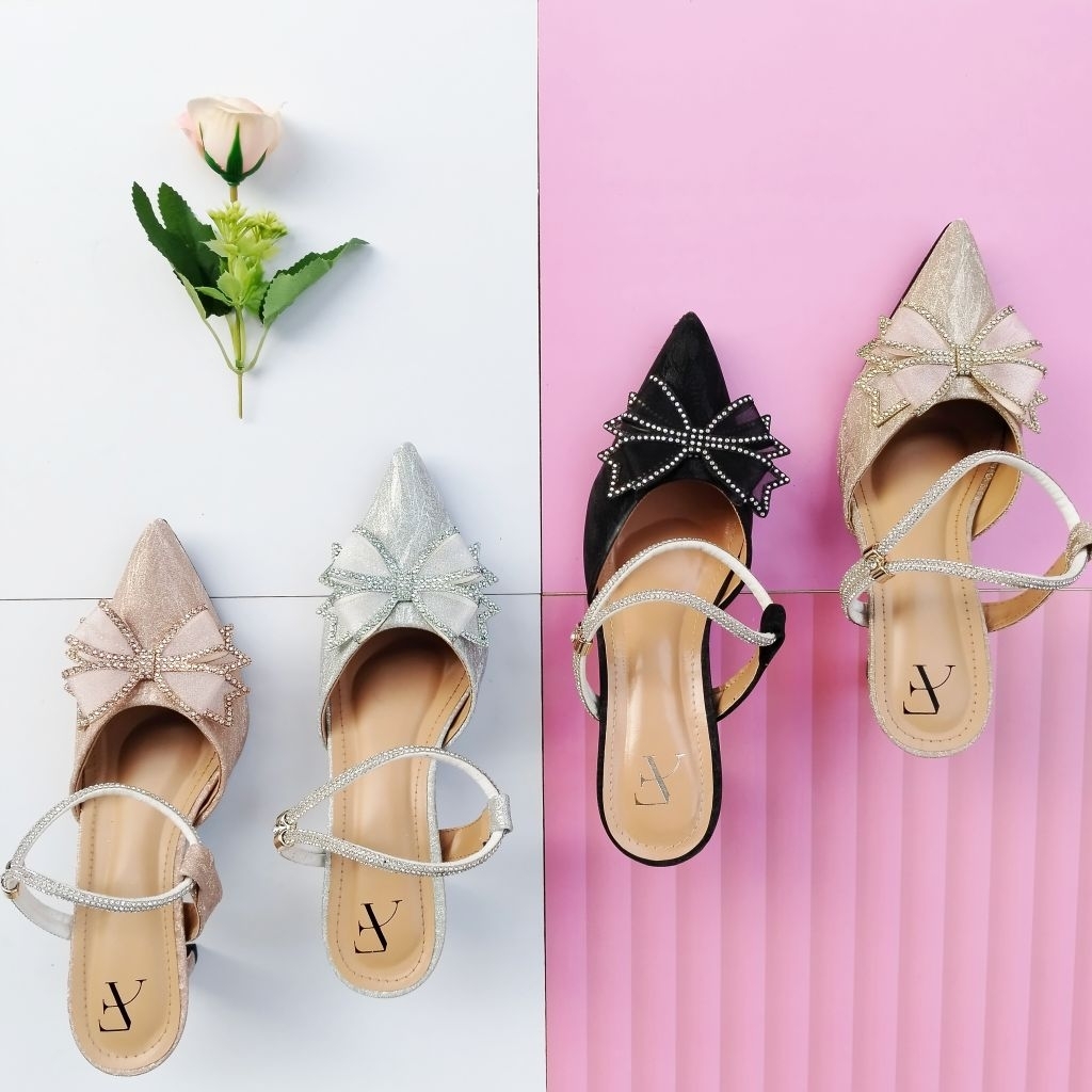 ซิซก้า เบลล์ | รองเท้าแตะ Sizka Belle Party Shoes | คุณภาพล่าสุดรองเท้าปาร์ตี้เกลียวผู้หญิง