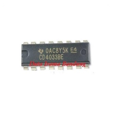 ไอซี พาวเวอร์ CD4033BE IC 4033
