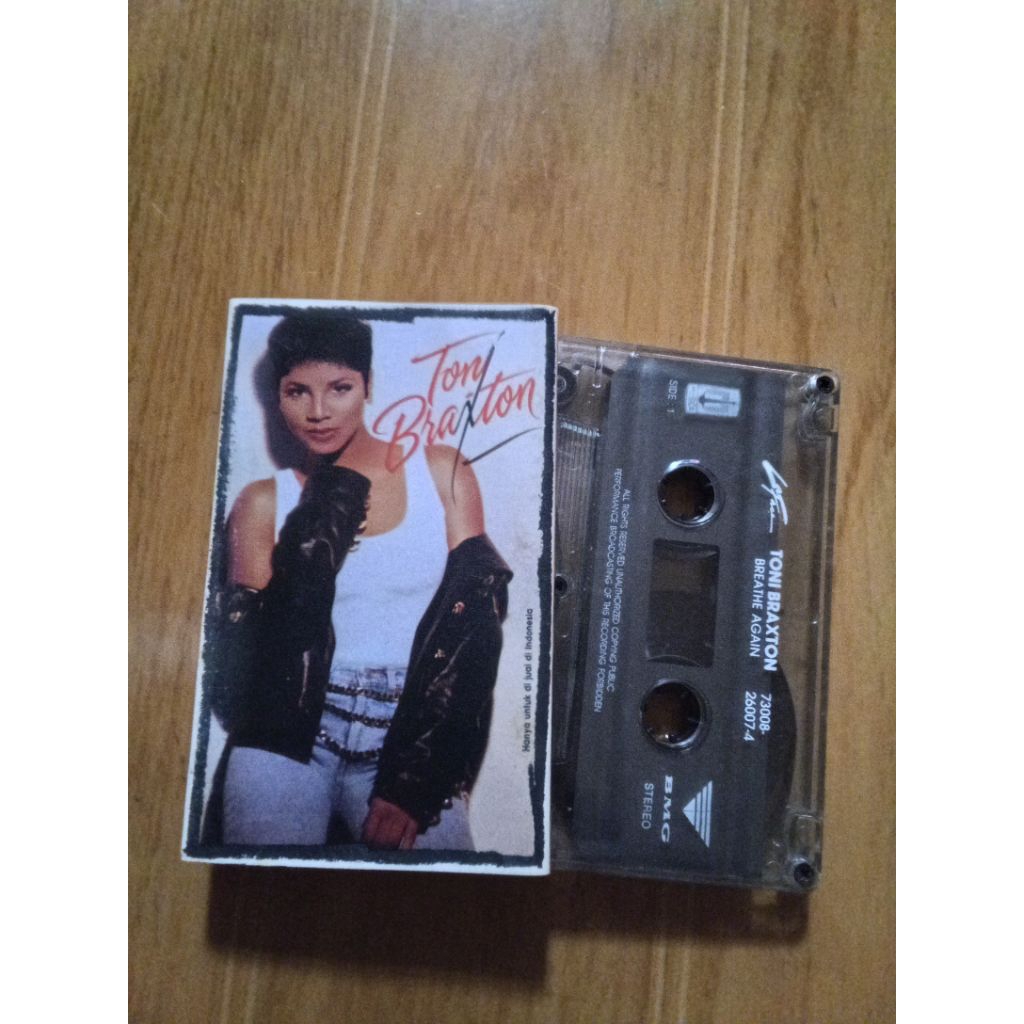 Toni braxton เทปคาสเซ็ท - หายใจอีกครั้ง