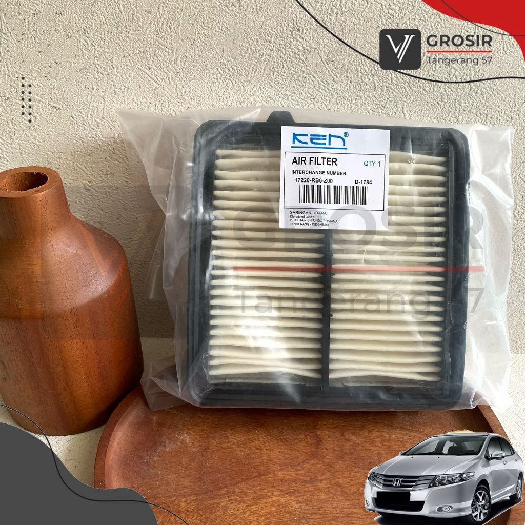 กรองอากาศ Jazz GE8 2008-2013 KEN 1784 RB6 กรองอากาศ กรองอากาศรถยนต์