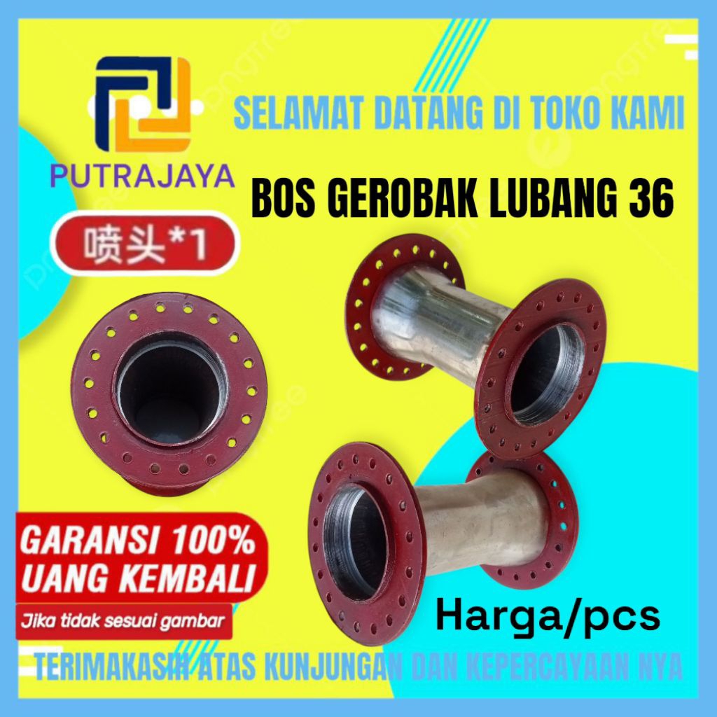 36-HOLE CART WHEEL BOSS