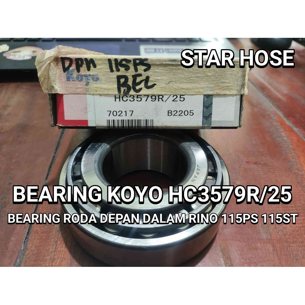 แบริ่ง KLAHER KOYO HC3579R/25 ล้อหน้าแบริ่ง INNER RINO 115PS 115ST