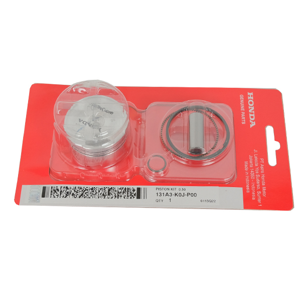 131A3-K0J-P10 ชุดลูกสูบ 0.50 Honda Genio, Beat Deluxe 2020 K1A, Scoopy 2020 K2F AHM ORI