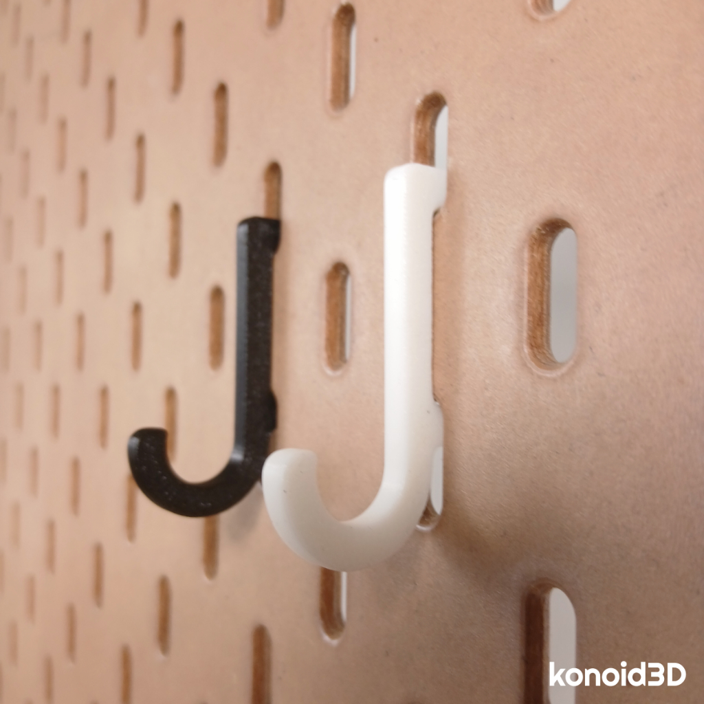Pegboard J Hook Custom - อุปกรณ์เสริม Pegboard