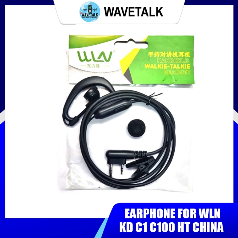 หูฟัง Walkie Talkie Wln Kd C1 C100 C1PLUS หูฟังสําหรับ Ht WLN Kd c1 c100