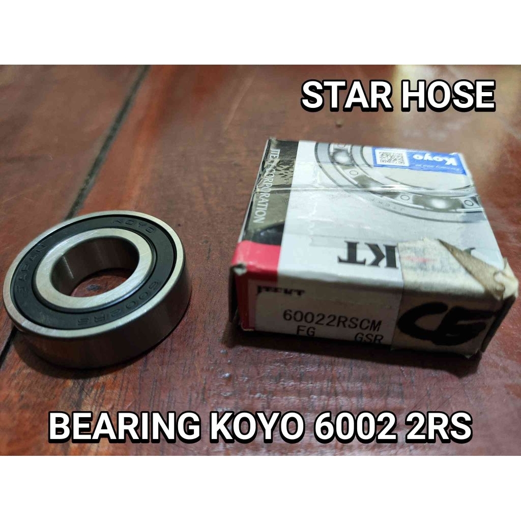 BEARING KLAHER KOYO 6002 2RS