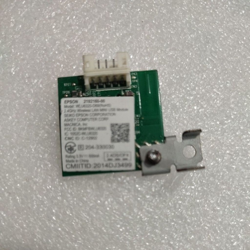 การ์ด Wifi L365 L385 L565 อุปกรณ์โมดูล Wifi Epson L365 L385 L565 อะไหล่อุปกรณ์เสริม