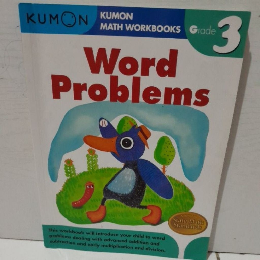 KUMON MATH WORKBOOK เกรด 3 คํา PROBLEMMS