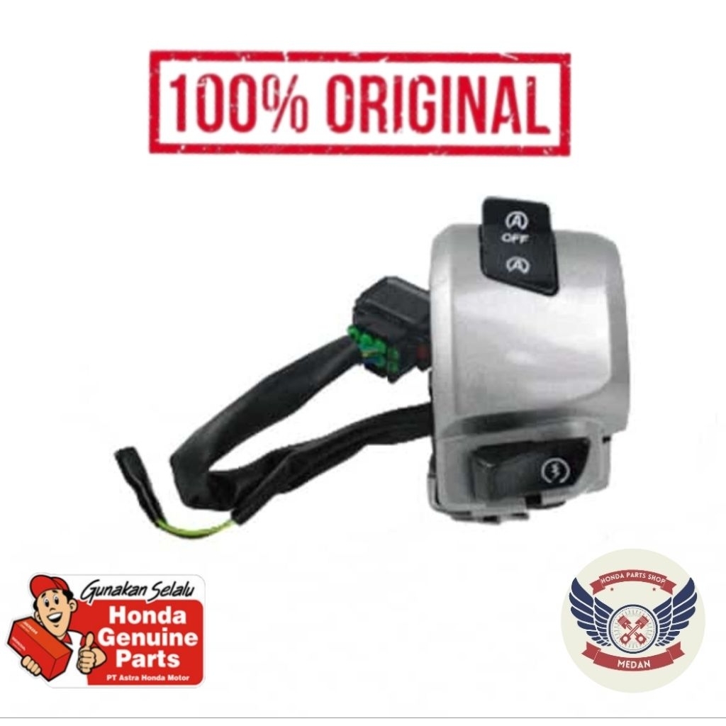 TOMBOL 35130K2FN01 สวิตช์ขวา R RH ชุดปุ่มสตาร์ท - Scoopy eSP K2F แฟชั่นสปอร์ต JM01E สวิทช์ Assy Star