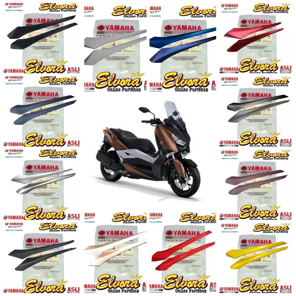 ตัวครอบข้างตุ่นล่างขวาซ้ายyamaha XMAX Old Original B74-F171L-00 B74-F171M-00