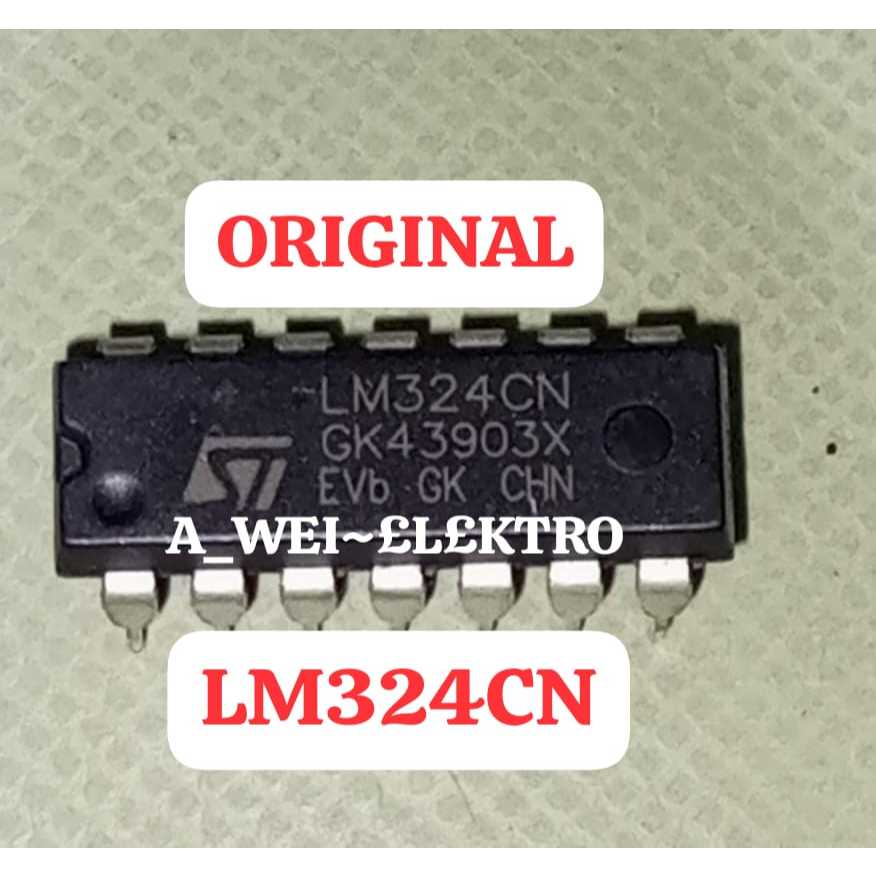 IC LM 324N ORIGINAL LM324N ST ORIGINAL