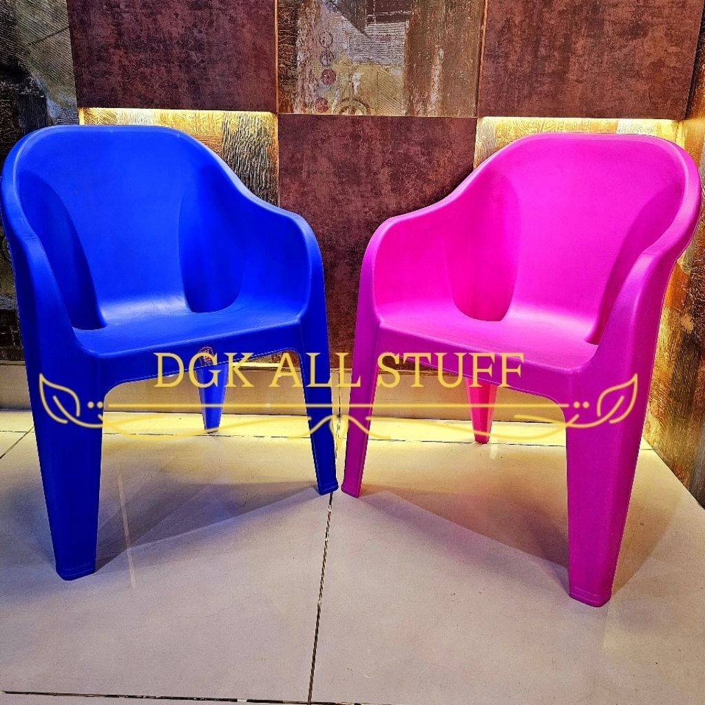 Twinpan TWIN PAN KP2 KP 2 เก้าอี้เด็กพลาสติกสีสันสดใสพร้อมพนักพิง