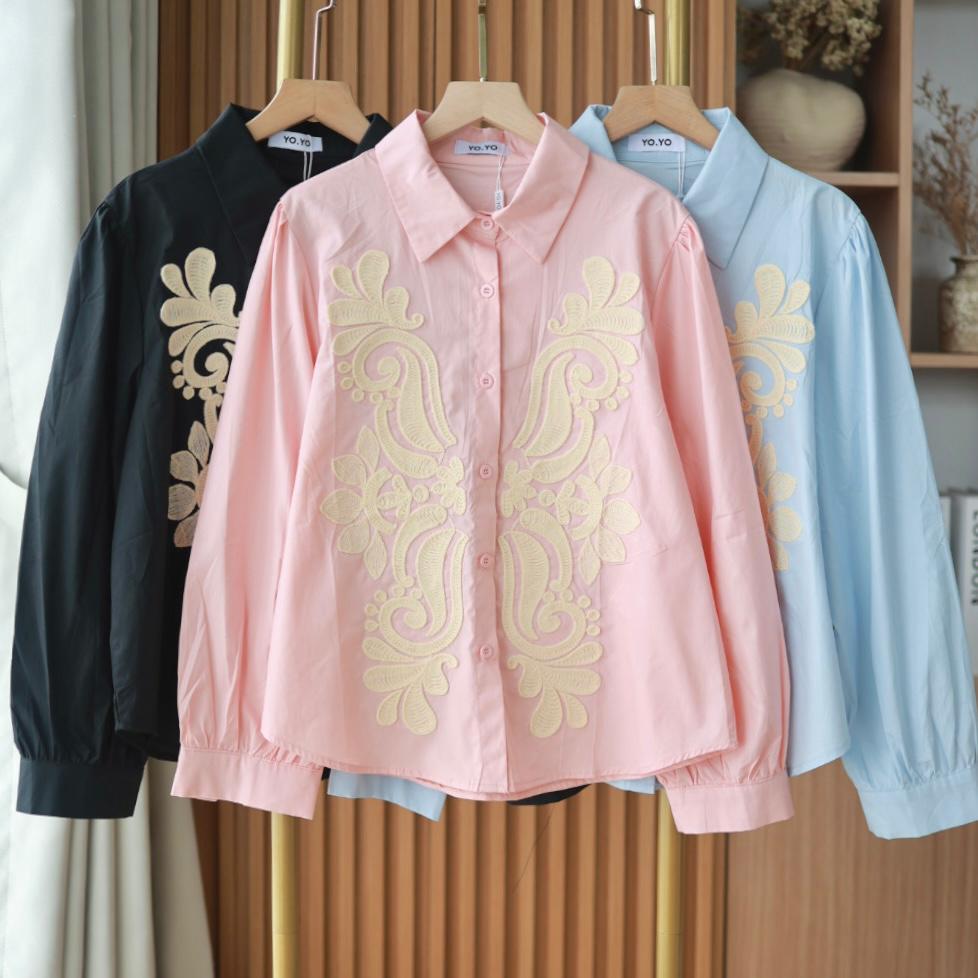 JONNA COTTON SHIRT EMBROIDERY