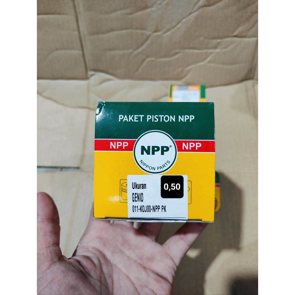 ชุดลูกสูบ Beat Deluxe Scoopy Prestige ใหม่ Genio K0JA NPP Riken อะไหล่ Oversize 0.50 1.00 มม. RKH-13