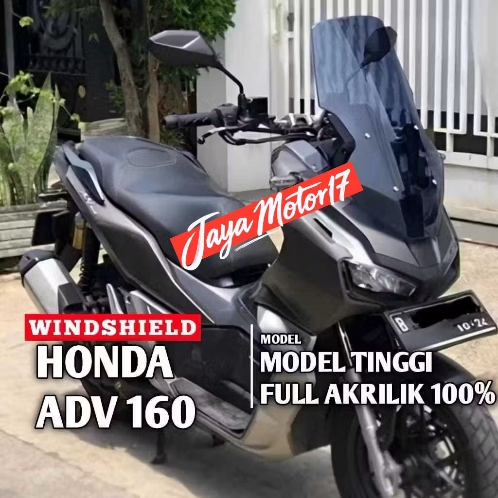 VISOR ADV 160 ADV 150 HIGH MODEL WINDSHIELD ADV 160 ADV 150 visor มาตรฐาน adv มอเตอร์ไซค์