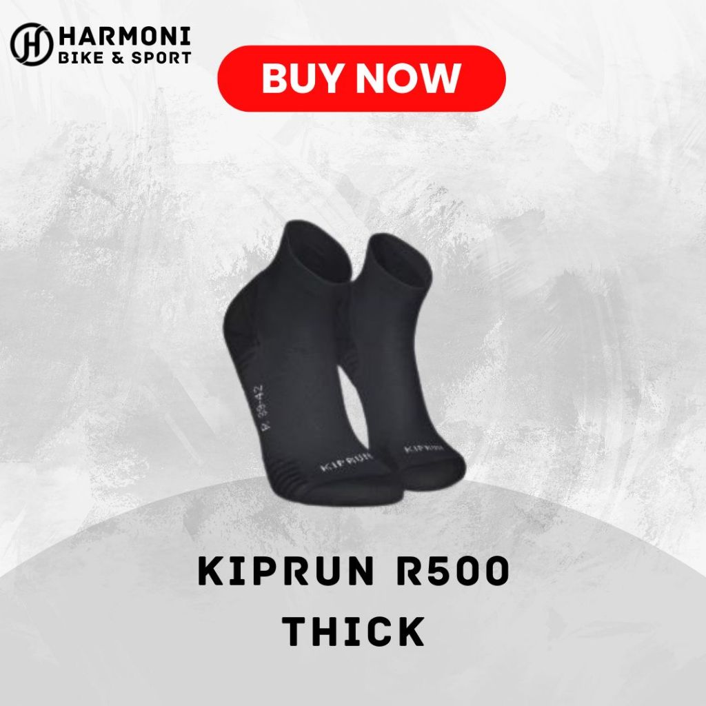 DECATHLON Kiprun Run 500 ถุงเท้ากีฬาแบบหนา