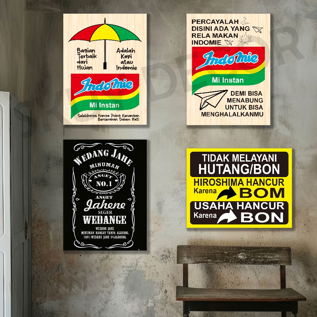 AESTHETIC WALL DECORTATION COFFEE SHOP WALL DECORTATION CAFE WALL DECOR SD54