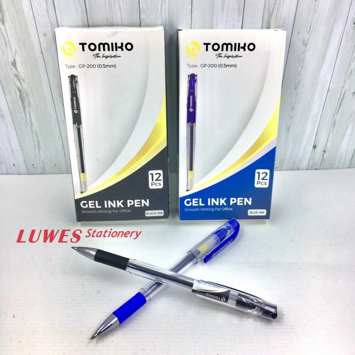 แฟนซีต่างๆ Joyko ปากกาเจล Tomiko สีดําฟ้า สุ่มลาย