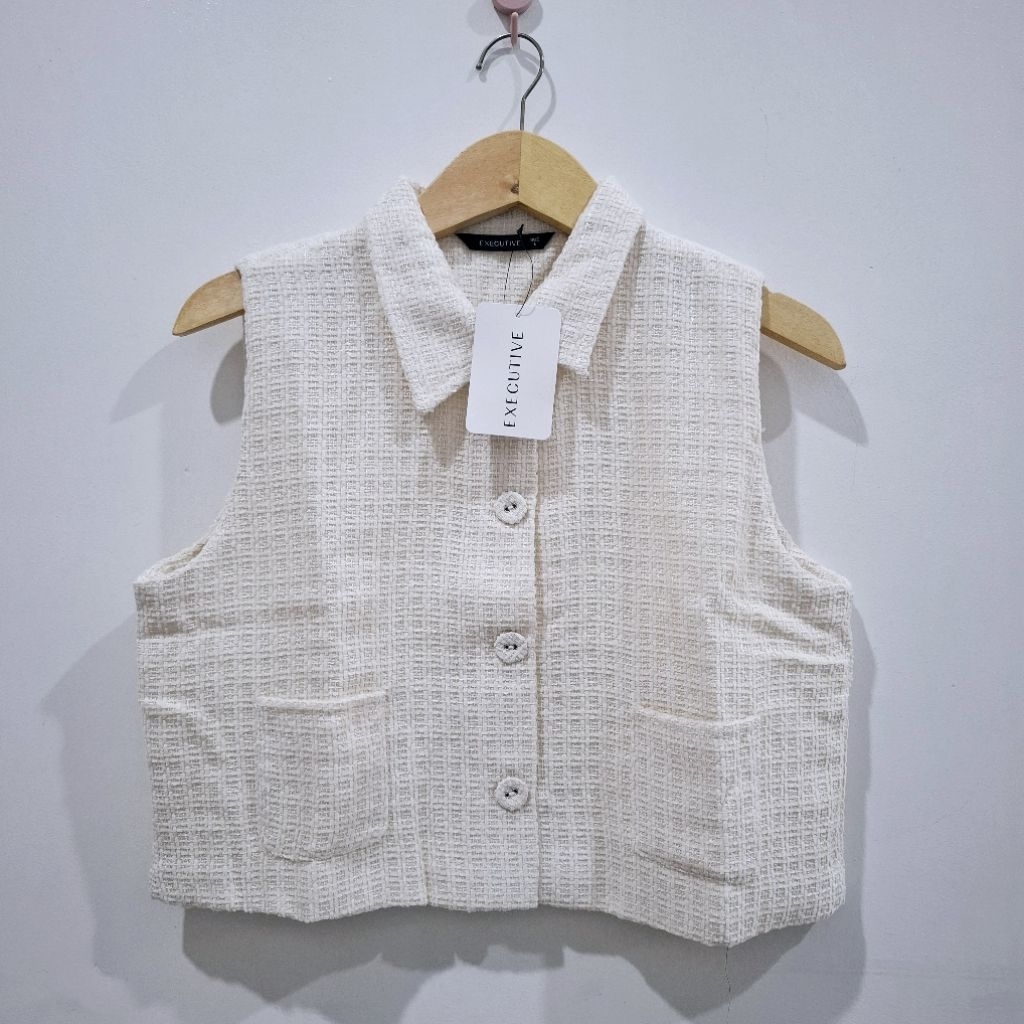 EXECUTIVE TWEED VEST ผู้หญิง VEST
