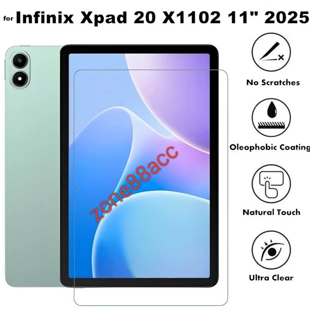 กันรอย Infinix xpad 20 11" นิ้ว 2025 / กระจกนิรภัย Infinix xpad 20 / กันรอย Infinix xpad 20 / แท็บเล