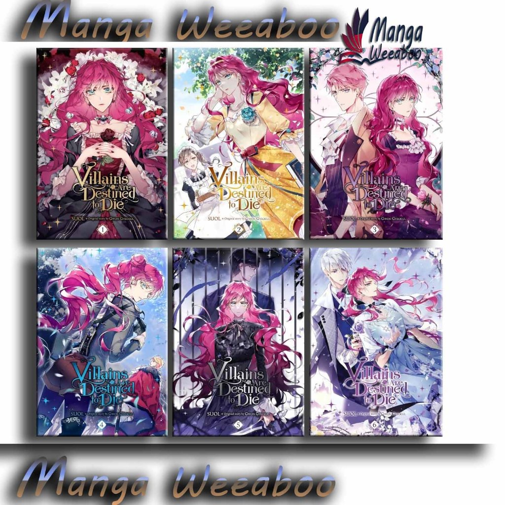 Villains Are Destined to Die Comic 6 หนังสือซีรีส์ (ภาษาอังกฤษ) - มังงะ Weeaboo
