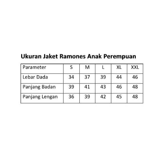 เสื้อแจ็คเก็ตเด็ก/เสื้อแจ็คเก็ตเด็กคอร์ป/ แรมones เสื้อแจ็คเก็ตหนังสังเคราะห์ผู้หญิง CRH 0156 - รูปที่ 2