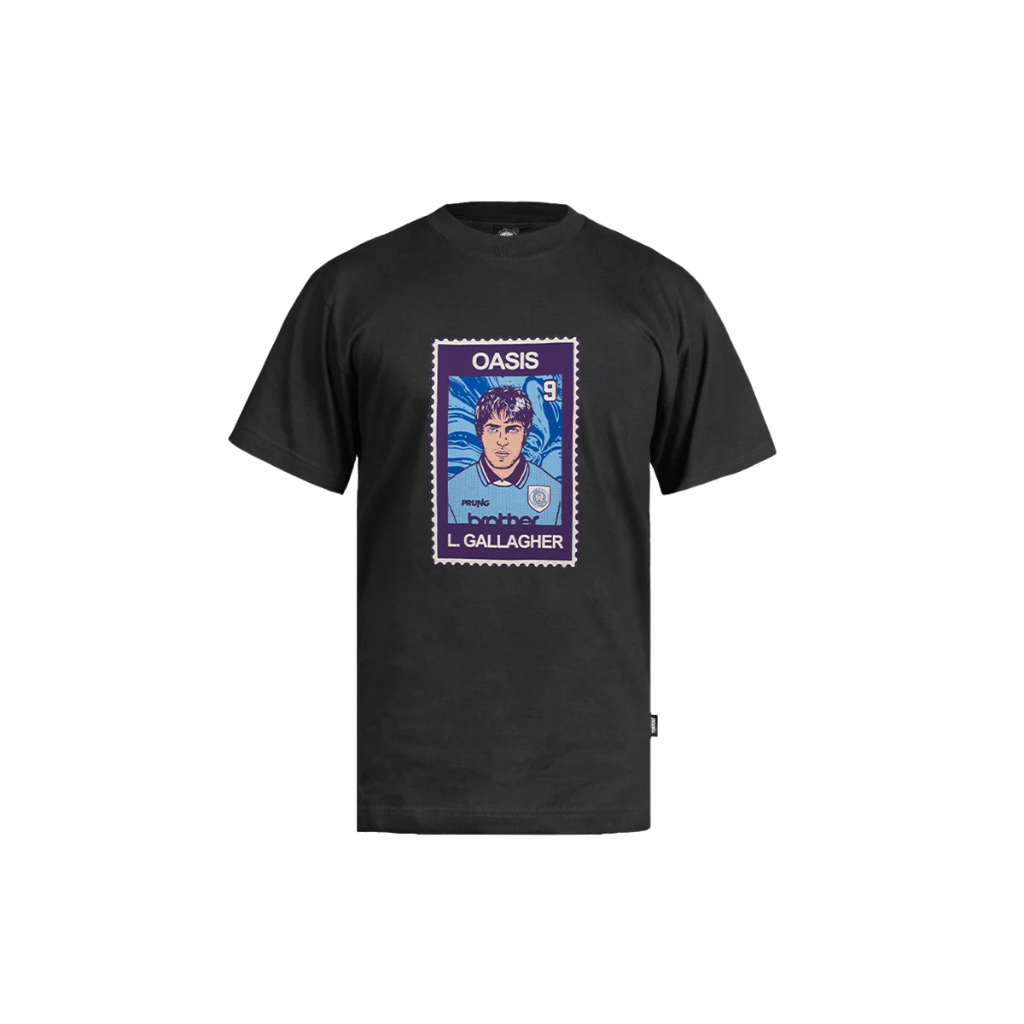 เสื้อยืด Prung Oasis OASIS เสื้อยืดสีดํา Liam Galaxher สีดํา