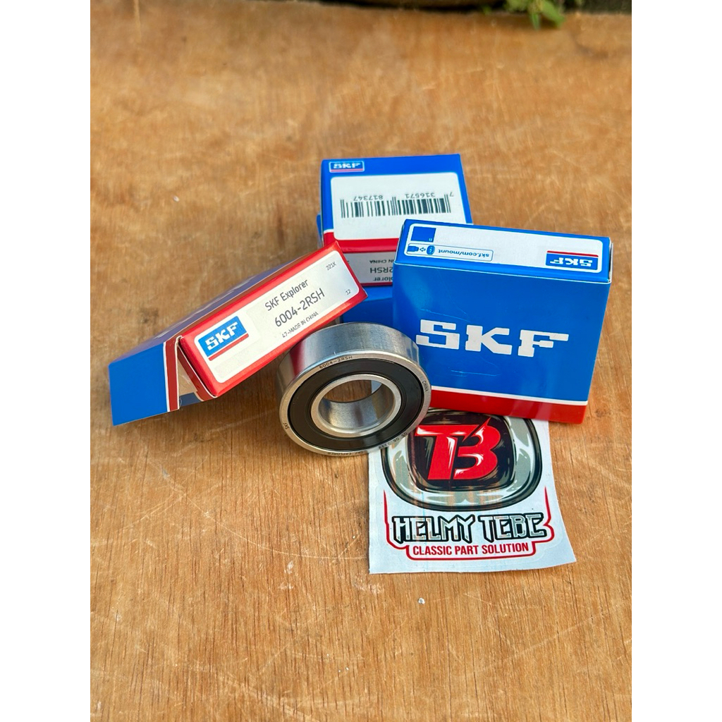 BEARING 6004 2RS / 6004 2RS C3 SKF ORIGINAL Lakers ninter rxking 6004 SKF เดิม