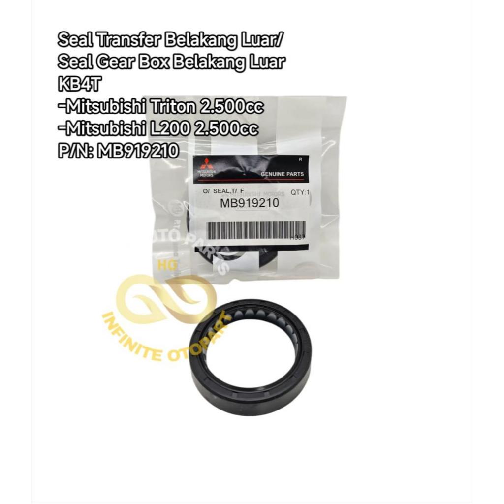 OUTER REAR TRANSFER SEAL GEAR BOX TRITON 2.5 L200 2500CC KB4T MB919210 MITSUI คุณภาพดี