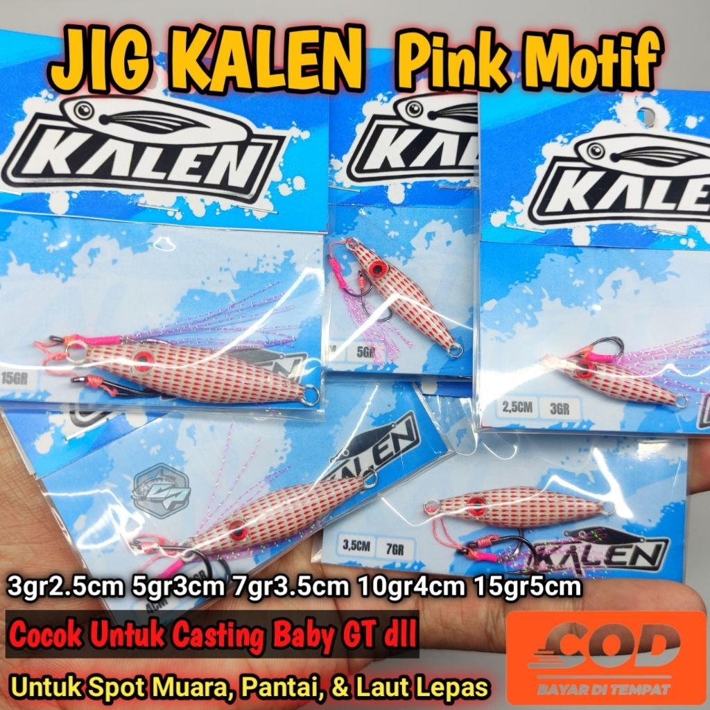 KALEN PINK / MICRO JIG KALEN FISHING