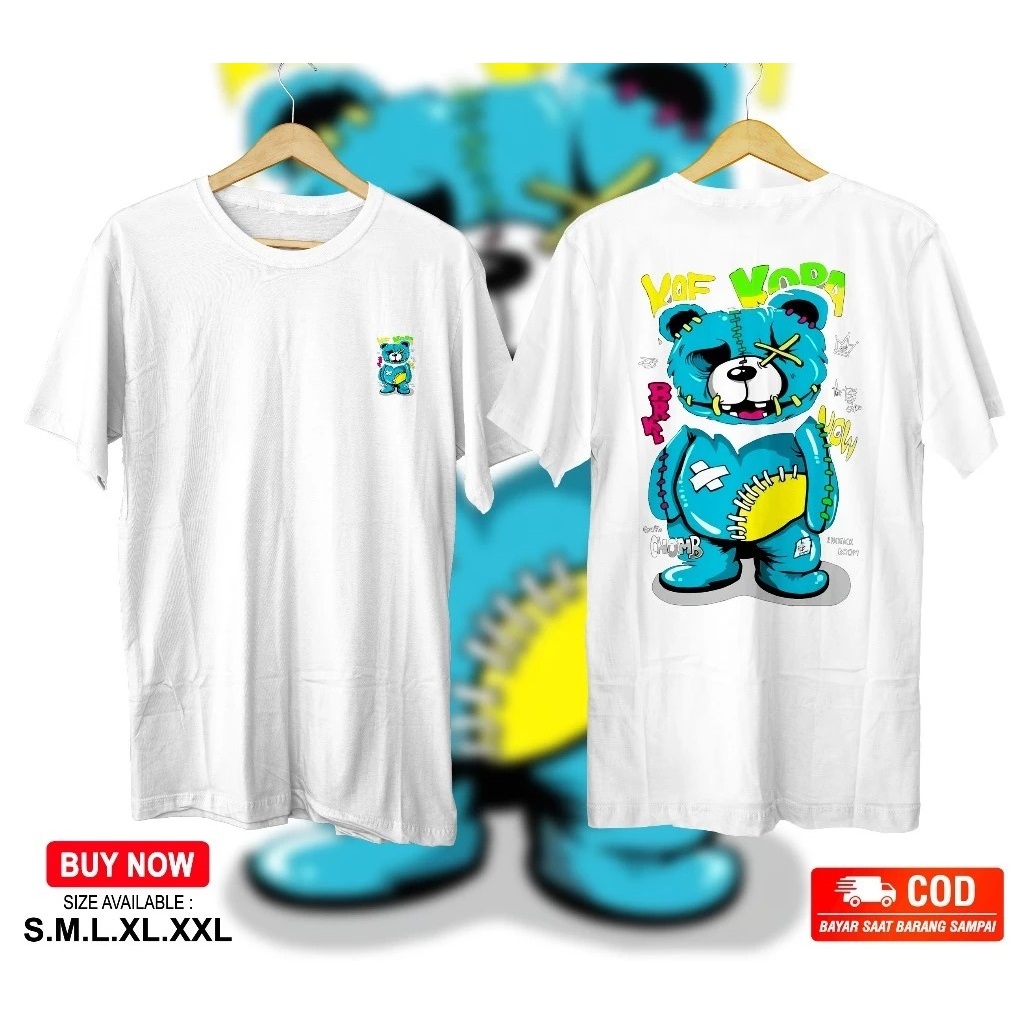 เสื้อยืด TEDDY BEAR เสื้อยืด TEDDY BEAR DISTRO สําหรับผู้ชายและผู้หญิง