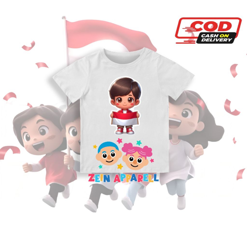 80th Anniversary of Indonesia Childrens Fashion / 80th Anniversary of Indonesia Childrens Clothes / 