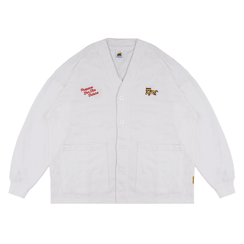 เสื้อสเวตเตอร์คาร์ดิแกนผู้ชาย House of Smith - New Cartigre Bw 6