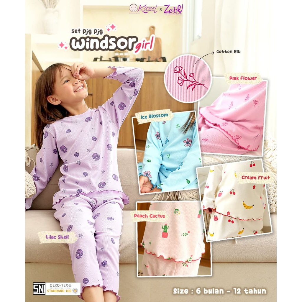 KAZEL WINDSOR/BOY & GIRL PAJAMAS