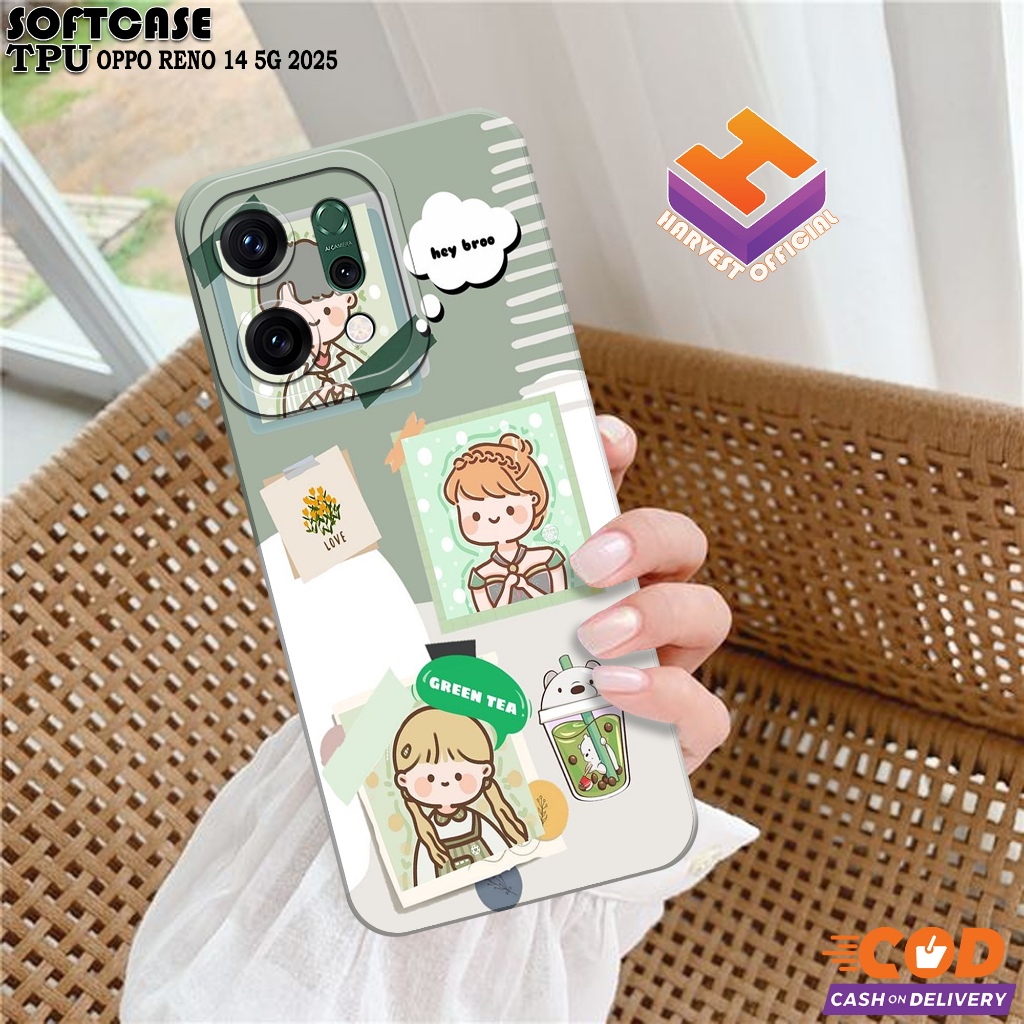 เคส Oppo Reno 14 5G 2025 ล่าสุด - เคส Oppo Reno 14 5G Softcase - เคส Pro Camera Softcase - Oppo Reno