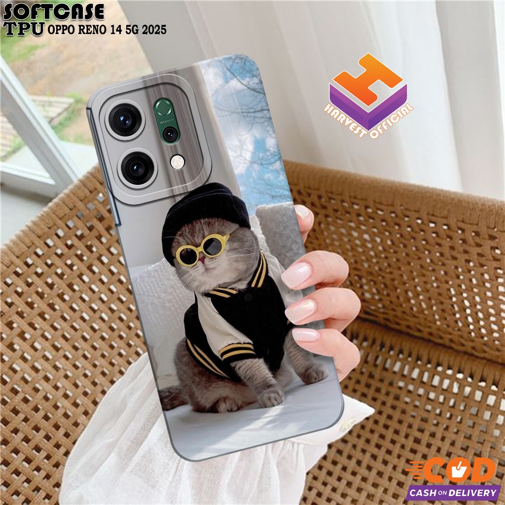 เคส Oppo Reno 14 5G 2025 ล่าสุด - เคส Oppo Reno 14 5G Softcase - เคส Pro Camera Softcase - Oppo Reno