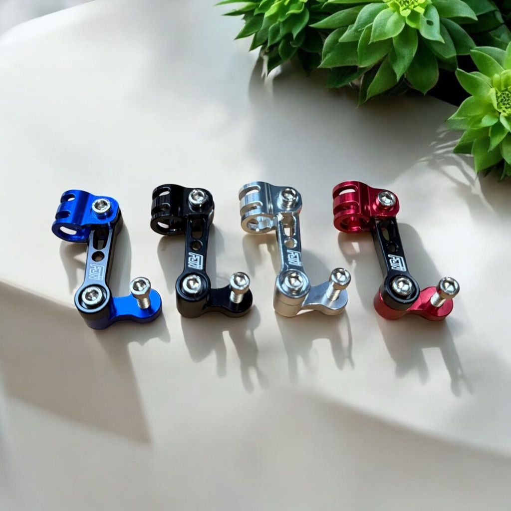 [FJN] CNC FRONT BRAKE HOSE CLAMP BRACKET ALUMINIUM POLE MODEL CNC RACING THAILAND UNIVERSAL