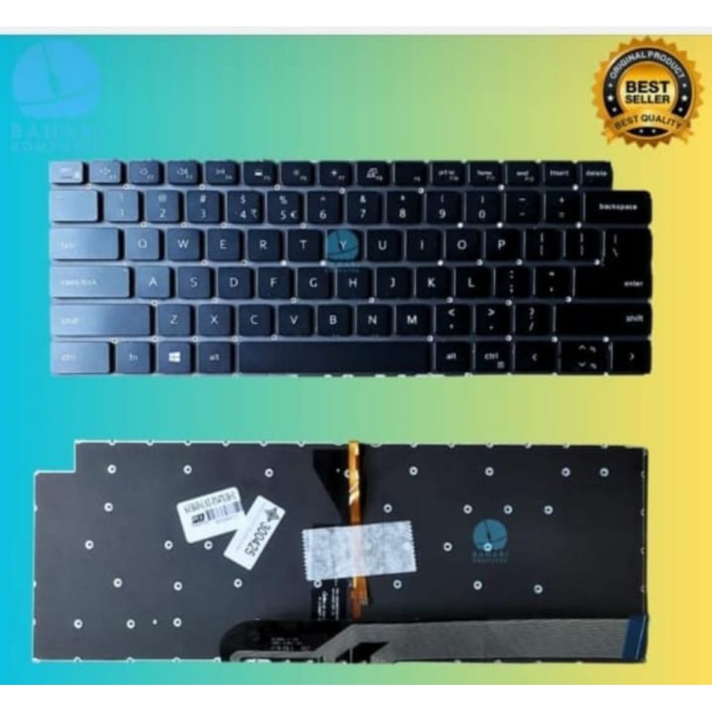 Keybord del latitude 3420 แบ็คไลท์ สีดําใหม่