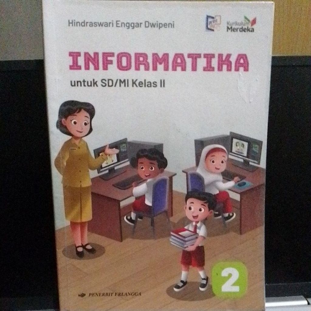 หนังสือ ICT สําหรับชั้นประถมศึกษาปีที่ 2, 3, 4, และ 5, Erlangga สํานักพิมพ์ ORI