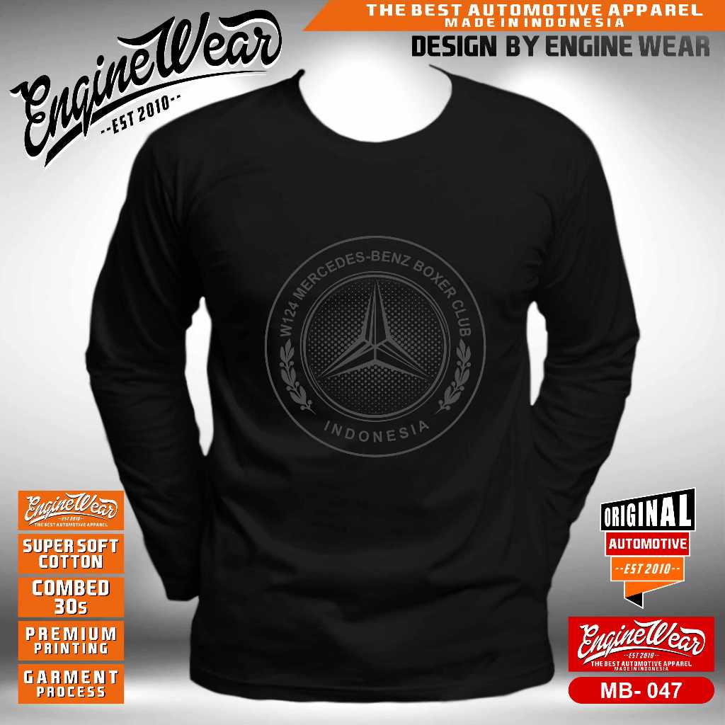 Mercedes Benz W123 W124 W202 W203 W204 W205 W210 W211 W212 W140 W115 mercy เสื้อยืดยานยนต์เสื้อยืดเส