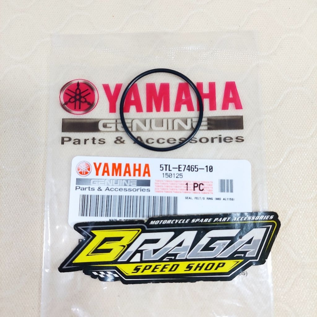 ยาง Oring O แหวนเลื่อนมือสอง Pully Top Cvt Mio Sporty Smile Soul Fino Karbu ORIGINAL YAMAHA 5TL-E746